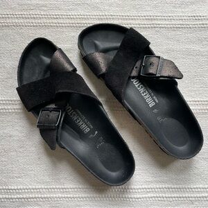 Birkenstock Siena Suede Leather Sandals Sz38